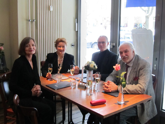 Charlottenburg Wilmersdorf Wedding, 10. Dezember 2010, Edelgard Abenstein, JF, Ulrich Giersch, Stephan Oettermann